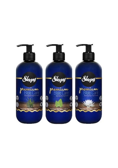 Sleepy Premium Blue Care Sıvı Sabun 500 Ml Set