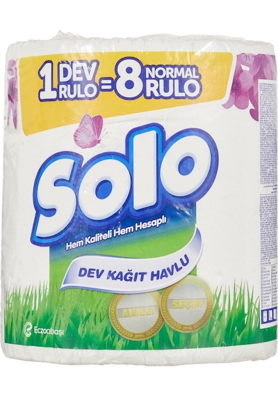 Solo Akıllı Seçimler Dev Rulo Kağıt Havlu 1 8