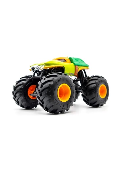Hotwheels Monster Truck  2023 1:24 Boyutlu Turtles Michelangelo