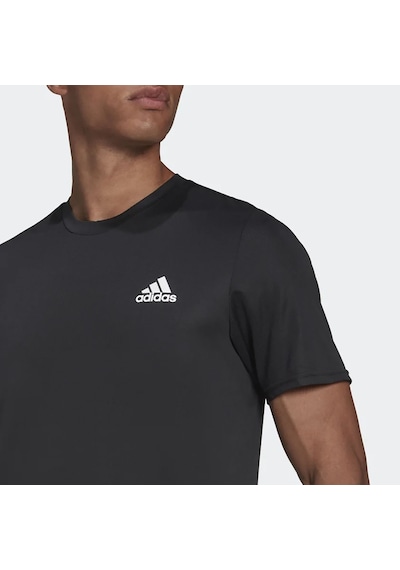 Black Adidas Erkek Günlük T-shirt D4m Tee Hf7214 Null Siyah