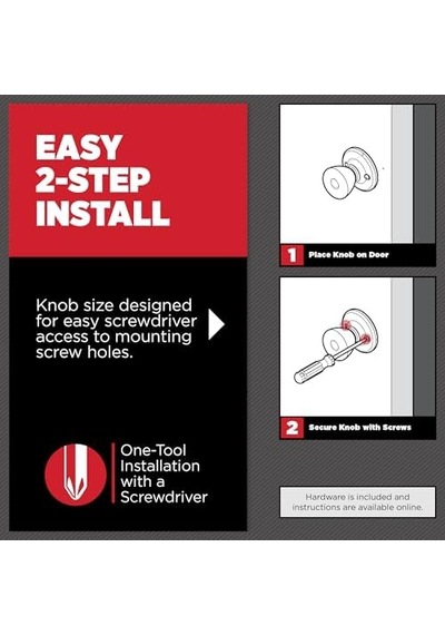 Satin Nickel - Kwikset Juno Half-dummy Knob İn Satin Nickel