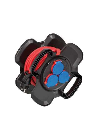 Brennenstuhl Rubber Gum Serisi Ip44 Lisanslı 10 Metre Uzatmaya Sahip H07rn-f 3g1.5 Makaralı Kablo