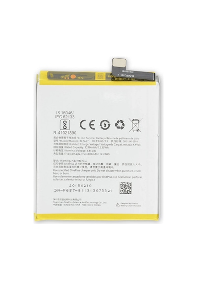 Oneplus 6 Batarya 3300 Mah