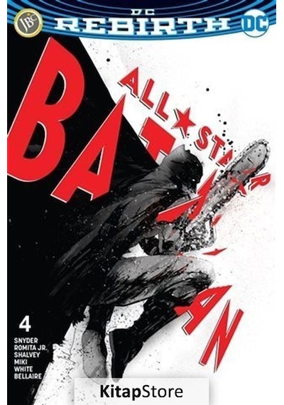 DC Rebirth-All Star Batman Sayı 4 - Scott Snyder - JBC Yayıncılık