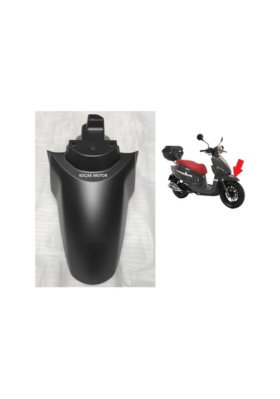 Rks Neon 125 Ön Çamurluk Mat Gri Grenaj