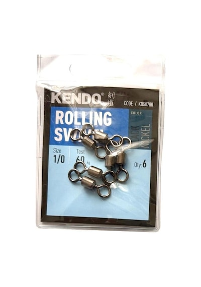 Kendo Rolling Swivel Bilyalı Fırdöndü 10adet No:1/0