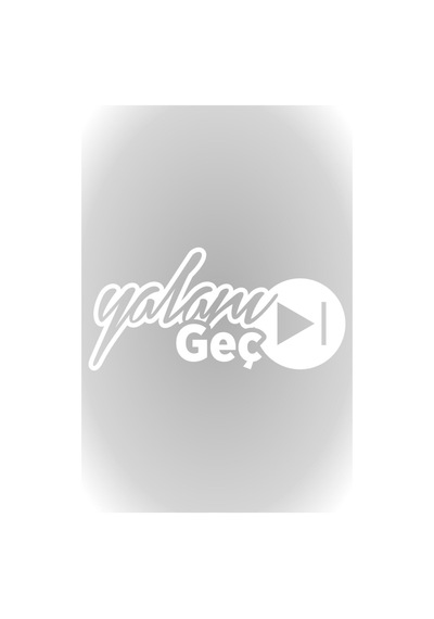 Yalanı Geç Oto Sticker Araba Cam Sticker Beyaz 15 X 7 Cm