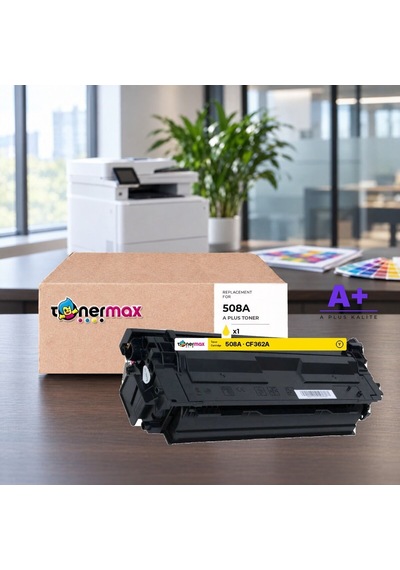 Hp 508a Cf362a Sarı Uyumlu Toner A Plus / Color Laserjet Enterprise M552 / M553 / Mfp M577