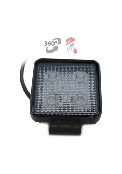 Off Road-çalışma Lambası 5led 15w Mıknatıslı