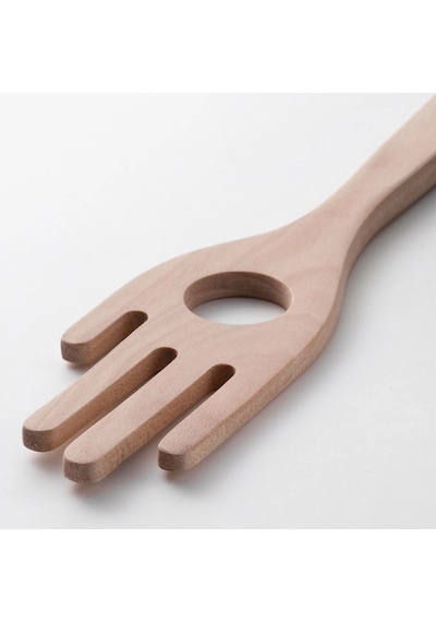 Ikea Strålfena Spagetti Servis Kaşığı 30 Cm Kahverengi