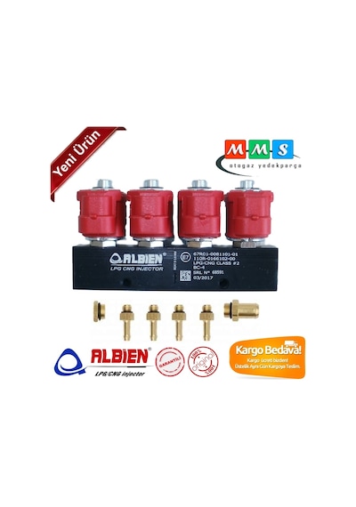 Albien (atiker - Akl Uyumlu) Sıralı Lpg Enjektör