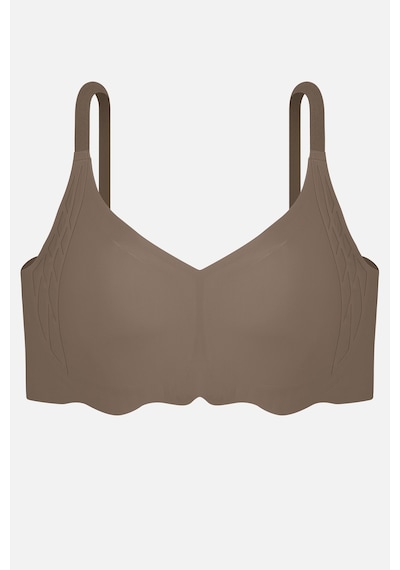 Auw Balensiz Dikişsiz Görünmez Sütyen - Airfit Bronz