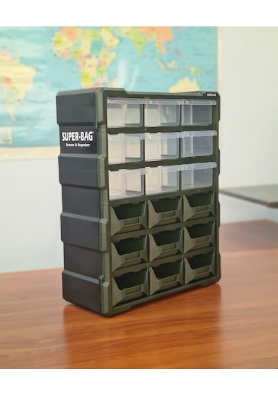 Superbag 18’Li Monoblok Çekmece Avadanlık Set Asr-6011