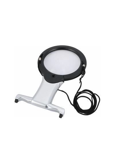 2x 6x Led Eller Serbest,boyun Asılı,dıkış,okuma İçin En Uygun Büyüteç 11b1