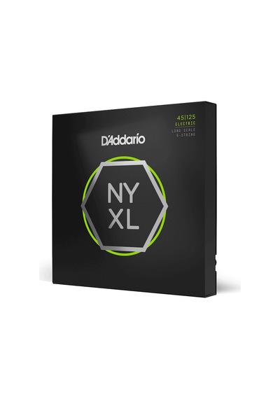 Bas Gitar Tel Seti, Nyxl Serisi, Long Scale, 5 Tel