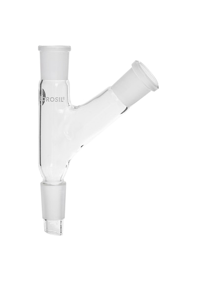 Cam Adaptör 19 / 26 - İki Boyunlu 45 Derece Açılı