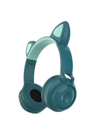 Sunix BLT-19 Bluetooth 5.0 Led Işıklı Kulak Üstü Kedi Kulaklık