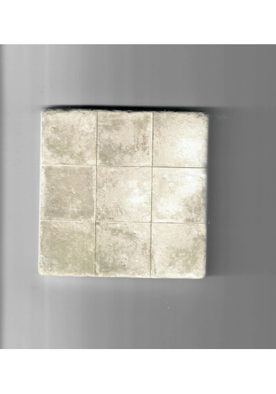 Şeker Portakalım Dekoratif Figürlü Doğal Taş Banyo Gider Kapağı 7 Bej