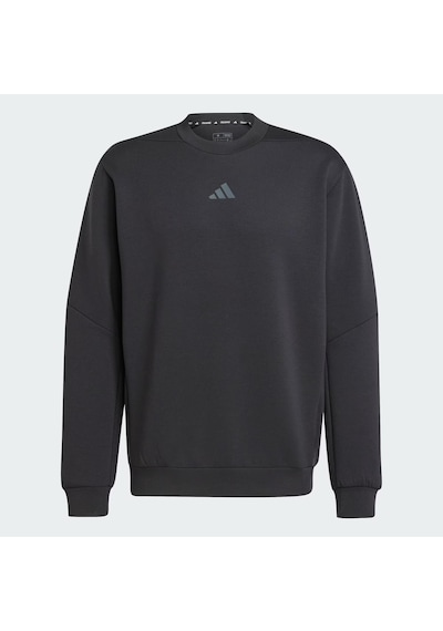 Adidas Designed For Training Crew Erkek Sweatshirt C-adıjj4642e50a00 Siyah
