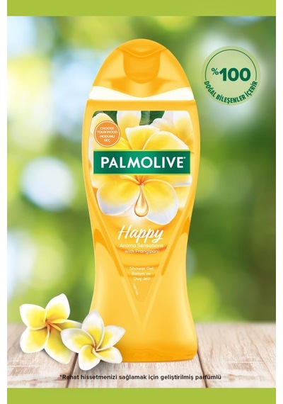 Palmolive Feel Happy Duş Jeli 2 x 500 ML + Seyahat Kiti