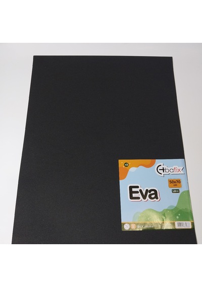 Bafix Eva Düz Renk 50x70 Siyah