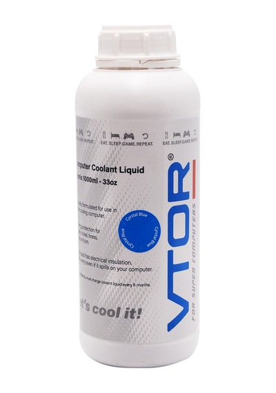 Vtor Bilgisayar Soğutma Sıvısı 1000ML Kristal Mavi