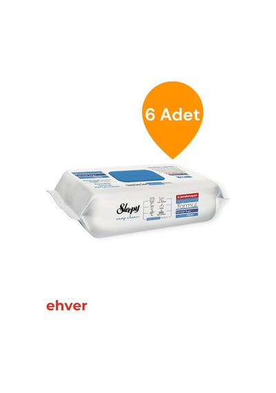 6'lı Easy Clean Çamaşır Suyu Katkılı Yüzey Temizlik Havlusu 600 Yaprak Diğer