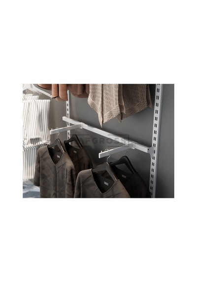 Mağaza Raf Sistemi, Askılık Sistemi, Butik Rafı, Mağaza Stand, Giyinme Odası-305x200 Cm Çok Renkli
