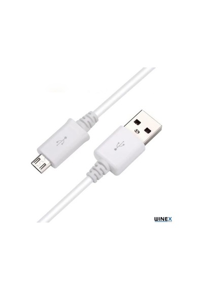 Winex Dg925 Usba To Micro Data Ve Şarj Kablosu Beyaz