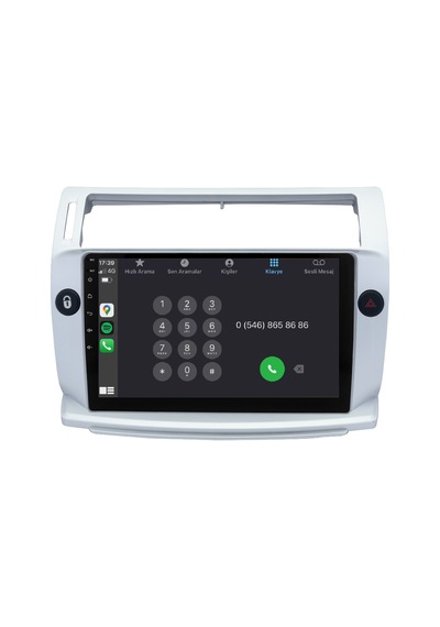 Citroen C4 Android Multimedya Sistemi 2005-2011 Crv-4072xr