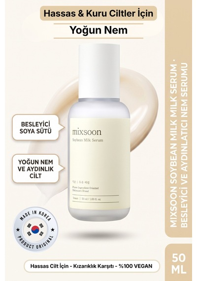 Soybean Milk Serum Yoğun Besleyici, Bariyer Onarıcı Soya Sütü Serumu 50ml