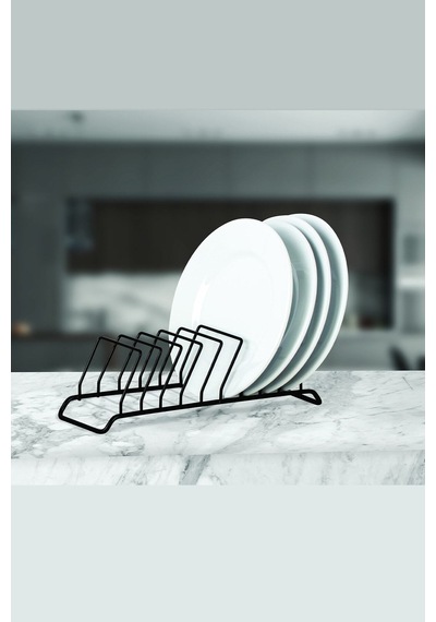 Siyah Metal 9 Bölmeli Tezgah Üzeri Mini Tabaklı Metal Gri Diğer