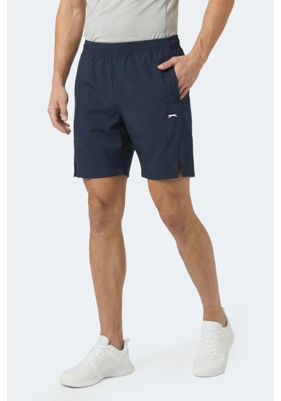 Slazenger Radıant Erkek Cepli Fıtness Lacivert Şort Lacivert
