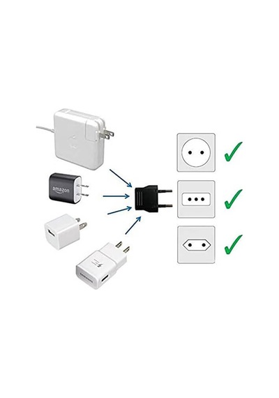 Amerikan Fişi Dönüştürücü Adaptör Çevirici