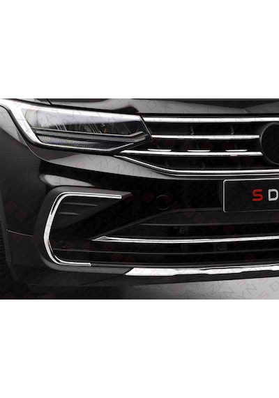 S-Dizayn Vw Tiguan Krom Sis Çerçevesi 2 Prç. 2020 Üzeri
