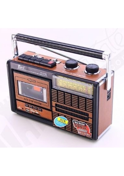 Tepe Sp-319U Kasetli Taşınabilir Radyo Nostaljik Radyo Usb Fm Kas