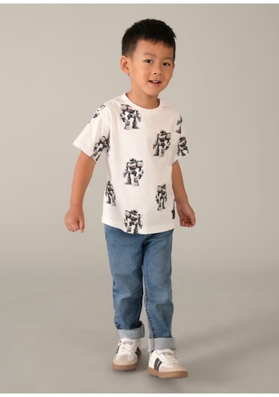 Mayoral Erkek Çocuk T-shirt 3068 Krem