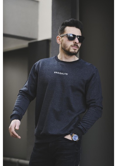 Oksit Lgg Brooklyn Comfort Pamuklu Erkek Sweatshirt