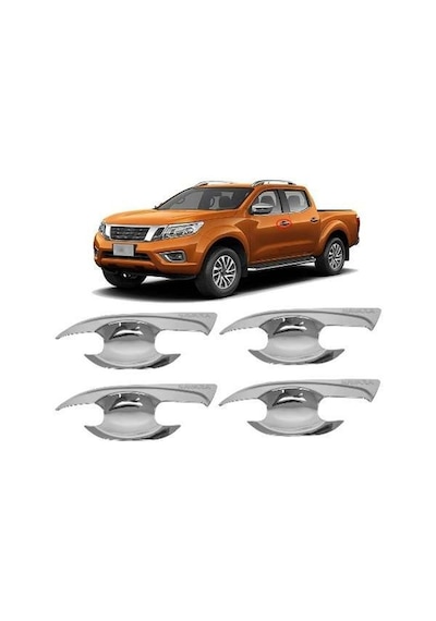 Nissan Navara 2016 Sonrası Dış Kapı Kolu İç Kaplama Abs Krom