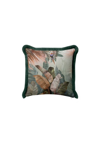 Egzotik Tropik Yaprak Desen Saçaklı Yastık Kılıfı-cennet Kuşu Boho Bej Siyah Püsküllü Kırlent Kılıfı Buzlu Atlas Serenat Egzotik Tropik Yaprak Desen Saçaklı Yastık Kılıfı-cennet Kuşu Boho Bej Siyah Püsküllü Kırlent Kılıfı Buzlu Atlas Serenat