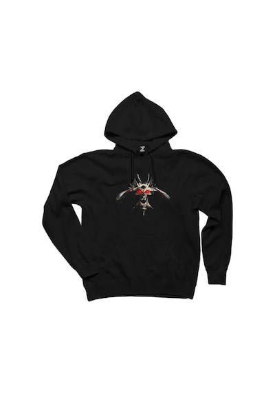 Diablo Hellfire Diabloıı Siyah Kapşonlu Sweatshirt Hoodie Siyah