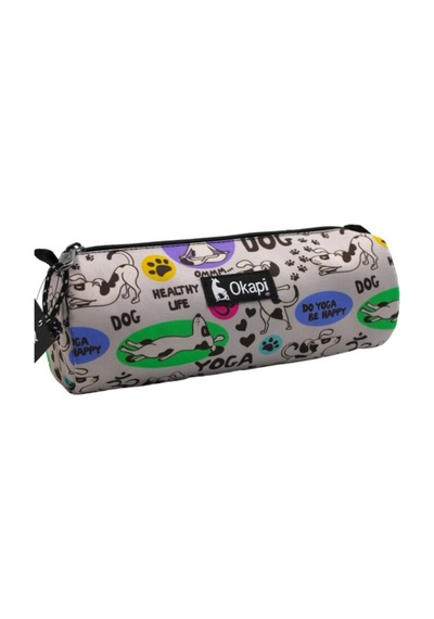 Okp-104 Kalem Çantası Silindir Fashion Desen-01