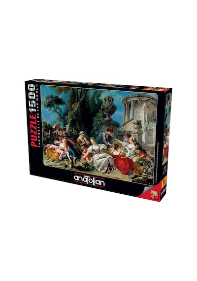 Anatolian 1500 Parçalık Puzzle - Kuş Avcıları 4576