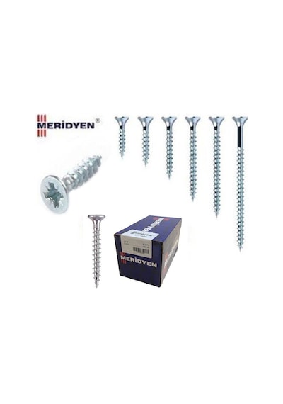 Meridyen Sunta Vidası 4,5x50 100 Adet 1x1