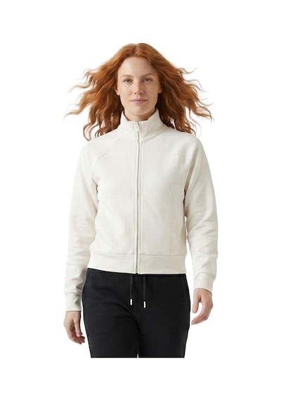 Sportive Kaia Full-zip Kadın Beyaz Günlük Stil Eşofman Üstü 26yk0001-kbyz