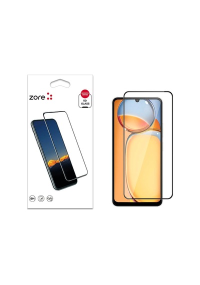 Xiaomi Redmi 13c Redclick Kenarları Kırılmaya Dayanıklı Cam Ekran Koruyucu