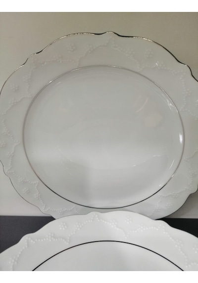 Porland Porselen 12'li Queen 24 Cm Servis Tabak