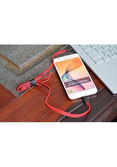 Kırmızı Mest Micro Usb Kablo 1m-zore