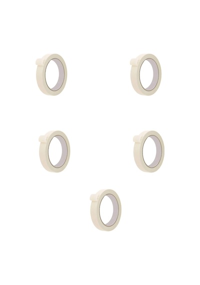 Omeyva Maskeleme Boya Boyacı Bandı - 22 Mm X 20 Metre - 5 Adet