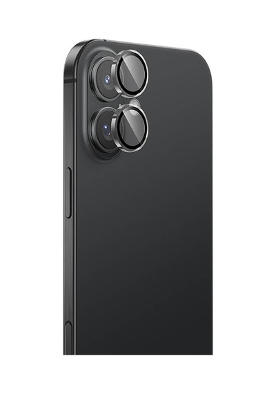 Apple Uyumlu   iPhone 16 Plus Benks Ar Glass Warrior Transparan Premium Cam Kamera Lens Koruyucu Şeffaf